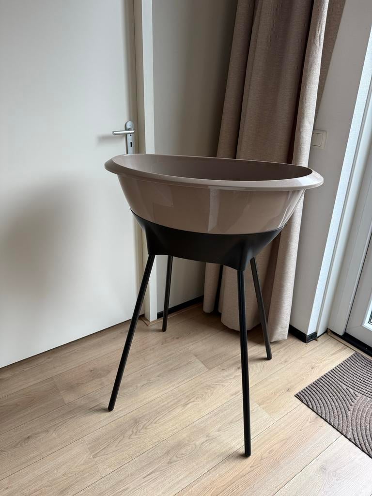 Luma babybad met inzet en badstandaard, Overige merken, Gebruikt, Ophalen of Verzenden, Badje