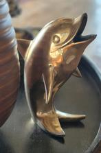Vintage Messing Dolfijn – 25 cm, Ophalen of Verzenden, Dier