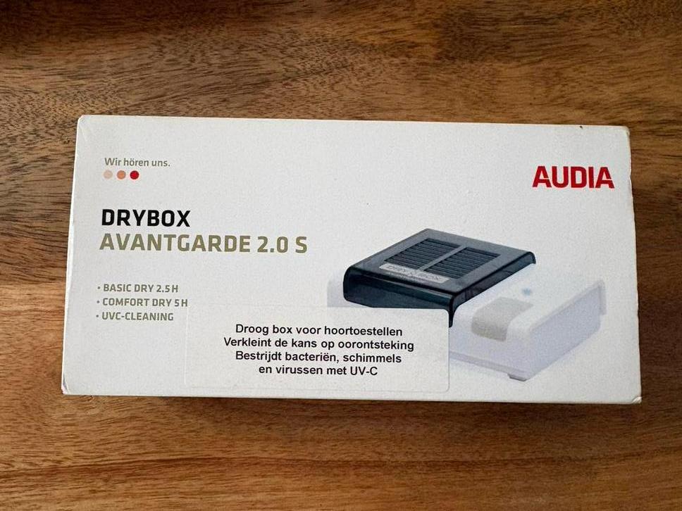 Droogbox voor hoortoestellen merk Audia Avantgarde 2.0 S, Ophalen of Verzenden, Nieuw