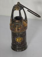 Antieke mijnwerkerslamp, Antiek en Kunst, Ophalen of Verzenden