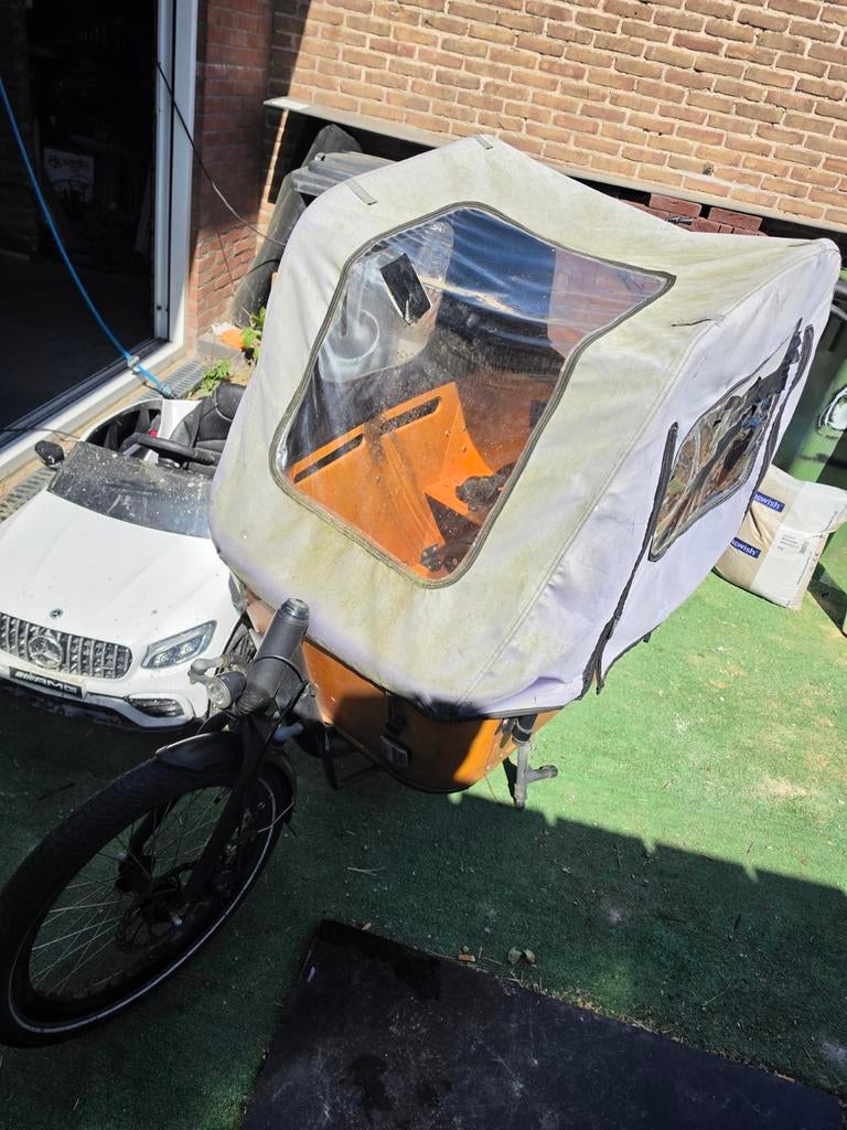 Leuke bakfiets - remmen net vervangen, Fietsen en Brommers, Overige merken, Gebruikt, Huif, Velgrem