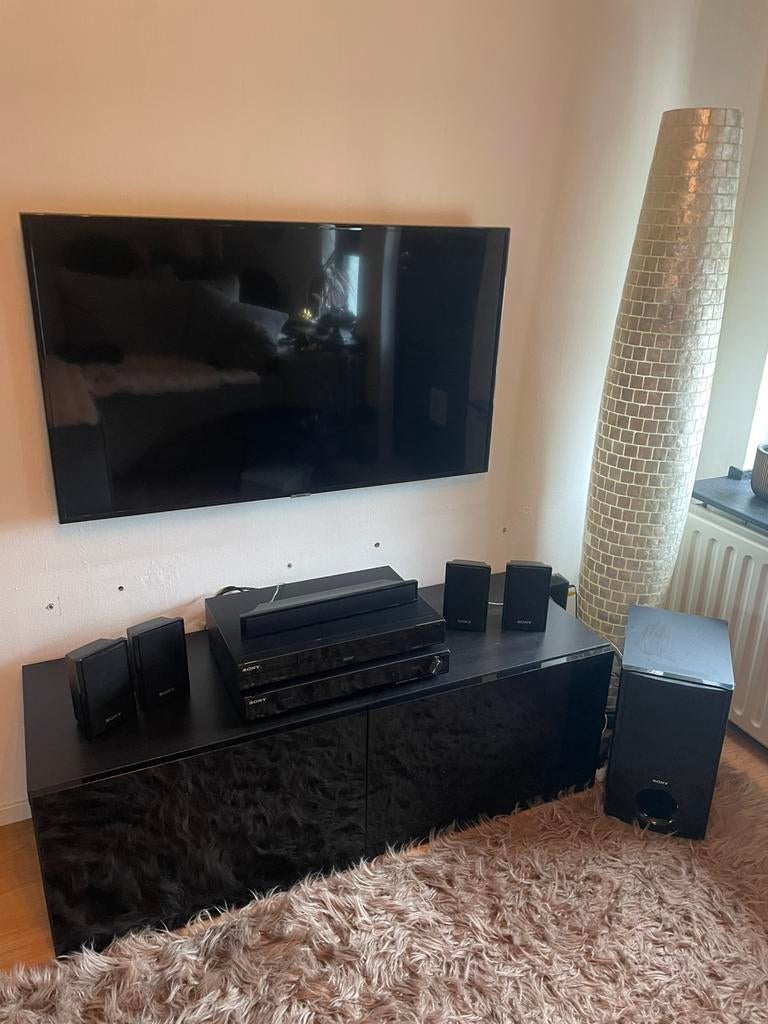Sony s master str ks100 met Samsung smart TV, Ophalen, Blu-ray-speler, 70 watt of meer, Zo goed als nieuw