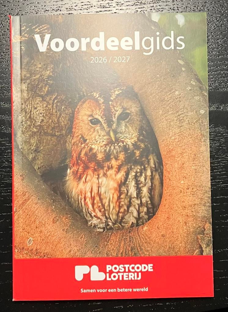 Postcodeloterij VOORDEEL gids 2026/2027, Tickets en Kaartjes, Kortingsbon, Overige typen