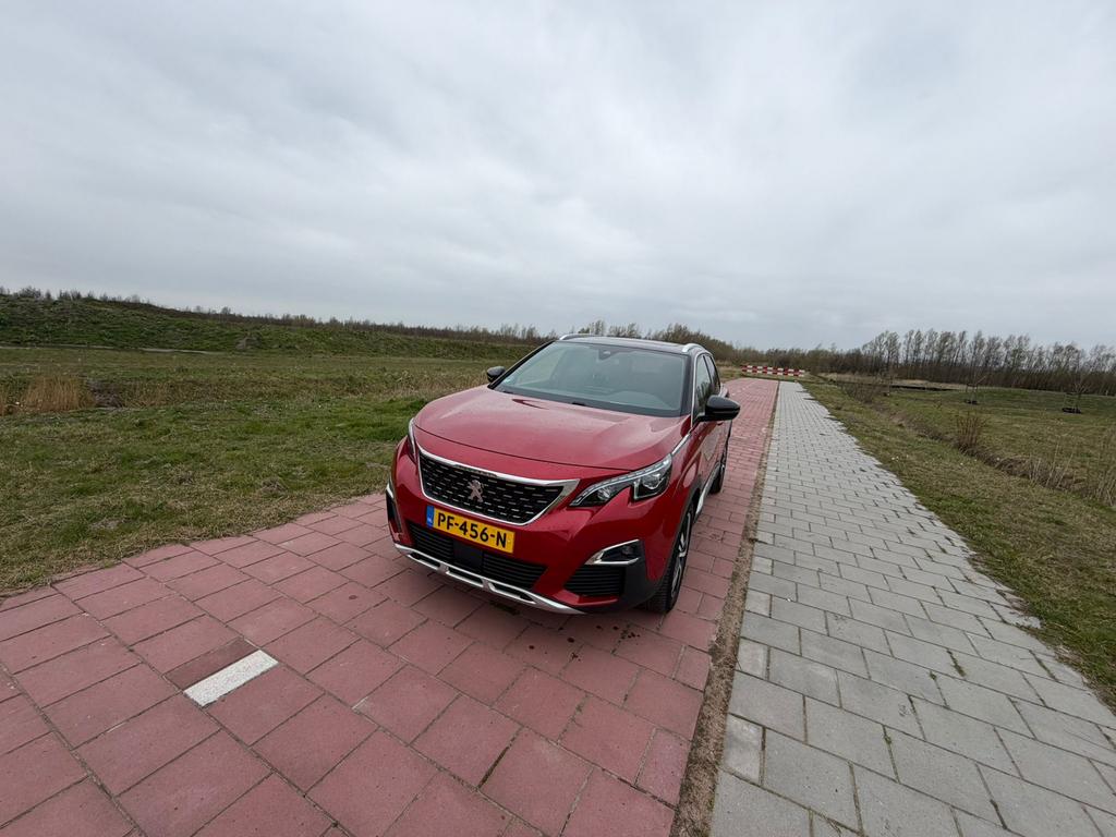Peugeot 3008 1.6, Auto's, Peugeot, Particulier, Benzine, C, SUV of Terreinwagen, Automaat, Origineel Nederlands, Rood, Voorwielaandrijving