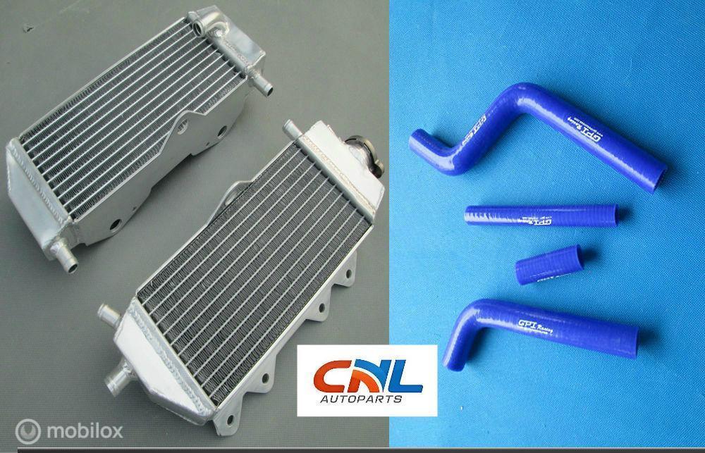 Radiateur + slangen YAMAHA YZ125 2005-2016 06 07 08 09 10 11, Nieuw, Ophalen of Verzenden