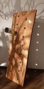 Houten wijnrek schaaldeel boom hoogte 140, Ophalen, Nieuw, 25 flessen of meer, 75 cm of meer