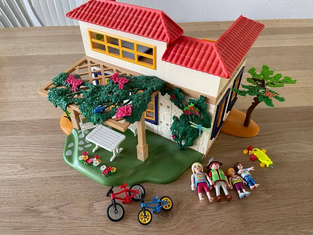 Playmobil fantastisch vakantiehuis familiehuis 4857, Kinderen en Baby's, Speelgoed | Playmobil, Ophalen, Zo goed als nieuw