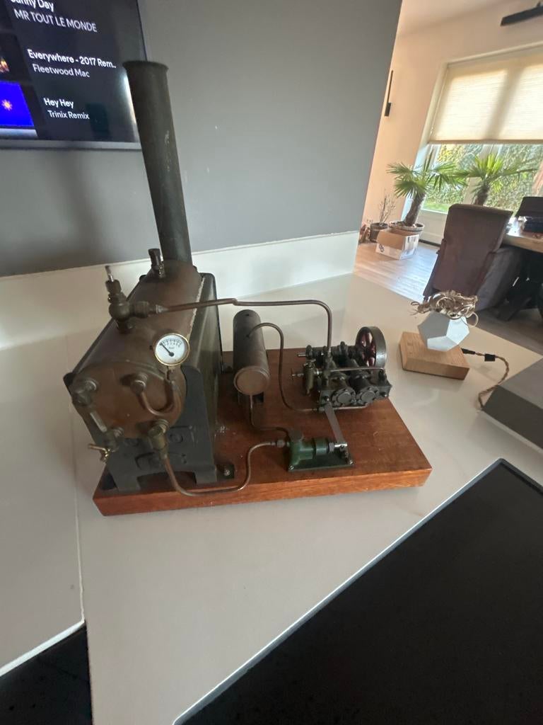 Stuart score (dubbele horizontale stoomm.)&Stuart 504 boiler, Ophalen of Verzenden, Gebruikt