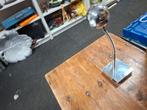 rvs wand lamp /tafelwandlamp met led, Ophalen of Verzenden, Gebruikt, Metaal
