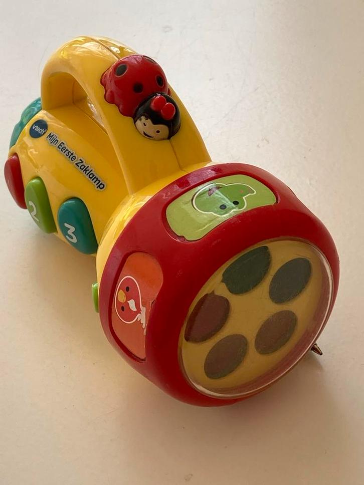 VTech Mijn Eerste Zaklamp, Kinderen en Baby's, Speelgoed | Babyspeelgoed, Gebruikt, Met licht, Met geluid, Ophalen of Verzenden