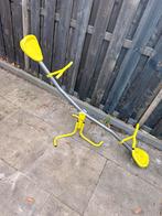 Rondraaiende wip voor kinderen - Geel en grijs, Ophalen, Zo goed als nieuw
