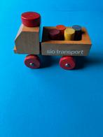vintage houten speelgoed, SIO, vrachtwagentje, Ophalen of Verzenden