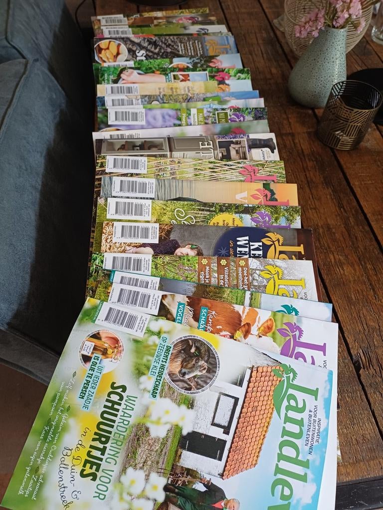 22x Landleven, Boeken, Tijdschriften en Kranten, Ophalen of Verzenden, Zo goed als nieuw, Muziek, Film of Tv