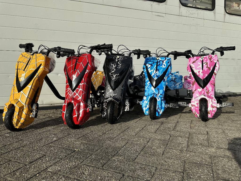 Elektrische Drift Trike Kart 250W 36V Bluetooth / Vering NIE, Ophalen of Verzenden, Nieuw