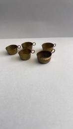 5 miniatuur bekers/ pannetjes, Verzamelen, Poppenhuizen en Toebehoren, Ophalen of Verzenden, Zo goed als nieuw, Decoratie