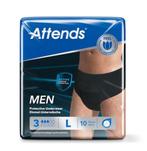 NIEUW Attends inco pants man zwart maat L 221 stuks, Ophalen, Nieuw