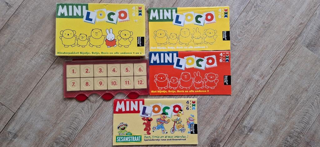 Mini Loco Kleuterpakket Nijntje, Betje, Boris en alle andere, Ophalen of Verzenden, Zo goed als nieuw, Puzzelen