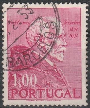 2100. Portugal 782 gest. Gomes Teixeira, Ophalen of Verzenden, Portugal, Gestempeld
