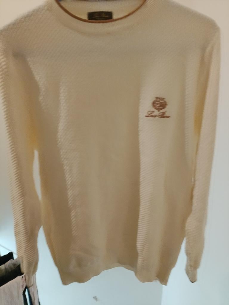 Loro Piana trui - nooit gedragen - maat M/L, Maat 48/50 (M), Beige, Nieuw, Ophalen of Verzenden
