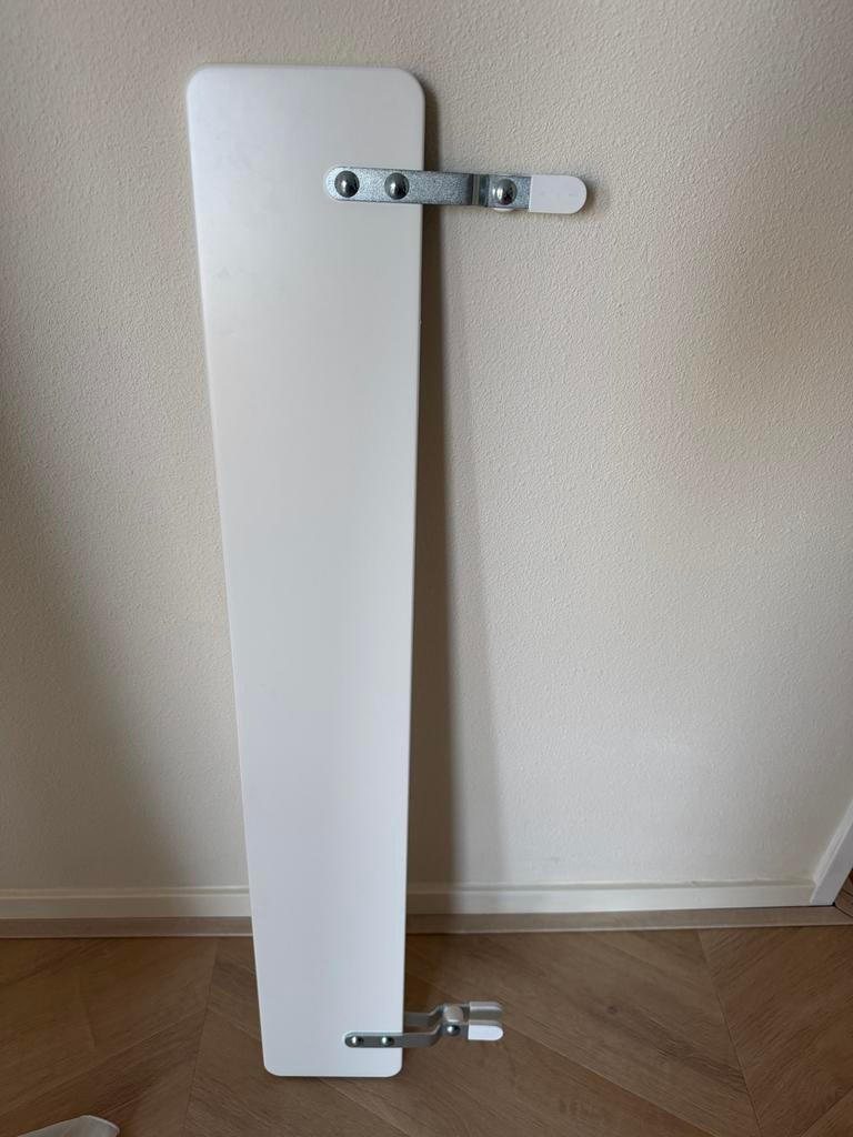 IKEA NATTAPA zijsteun voor kinderbed, wit, Ophalen of Verzenden, Zo goed als nieuw, Minder dan 140 cm, Minder dan 70 cm