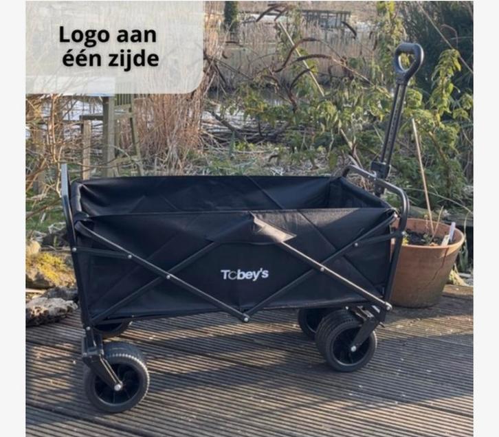 Ruime bolderkar / tuinkar met mankement - zie tekst, Caravans en Kamperen, Bolderkarren, Nieuw, Ophalen of Verzenden