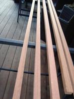 latten van hardhout, Doe-het-zelf en Verbouw, Hout en Planken, Ophalen, Minder dan 25 mm, Overige typen, Nieuw