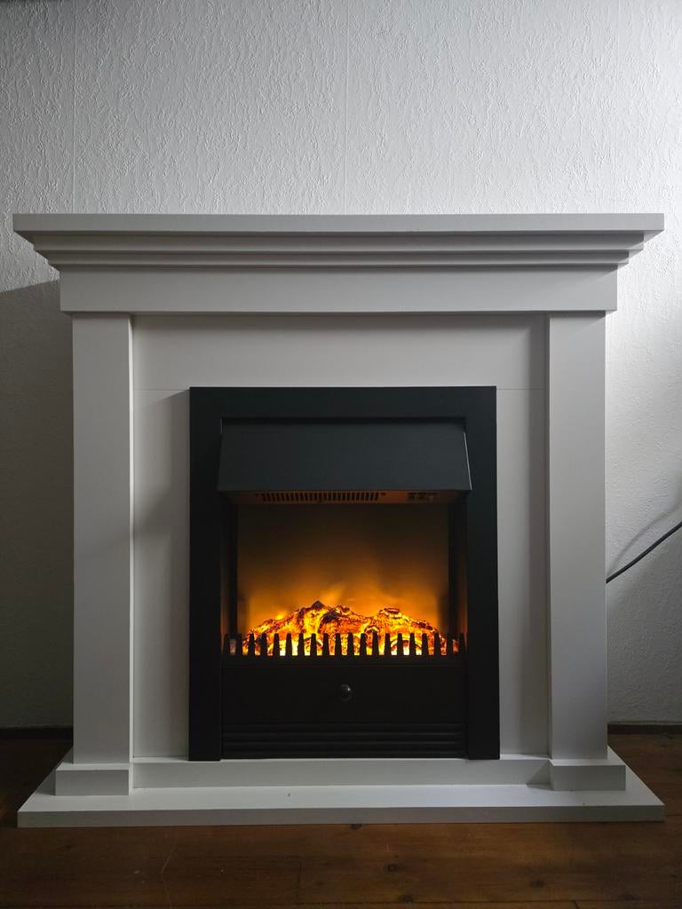 Xaralyn Elektrische Haard met Verwarming, Huis en Inrichting, Haarden, Ophalen, Zo goed als nieuw, Vrijstaande haard, Elektrische haard