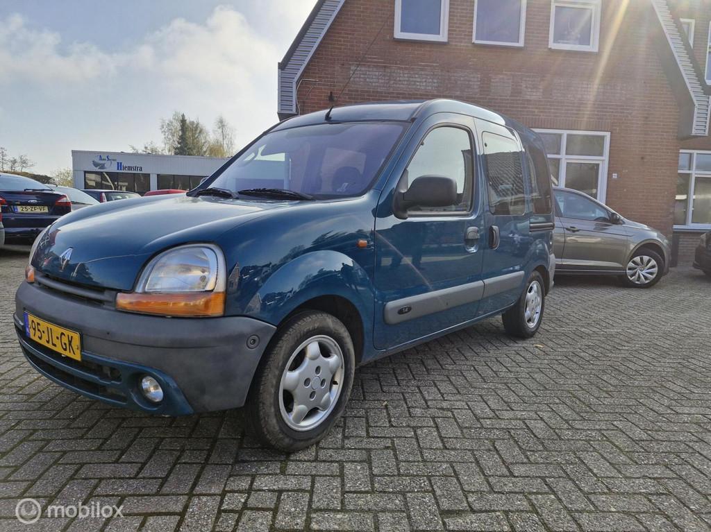 Renault Kangoo combi 1.4 ROLSTOELLIFT!, Auto's, Gebruikt, Elektrische ramen, 4 cilinders, 1055 kg
