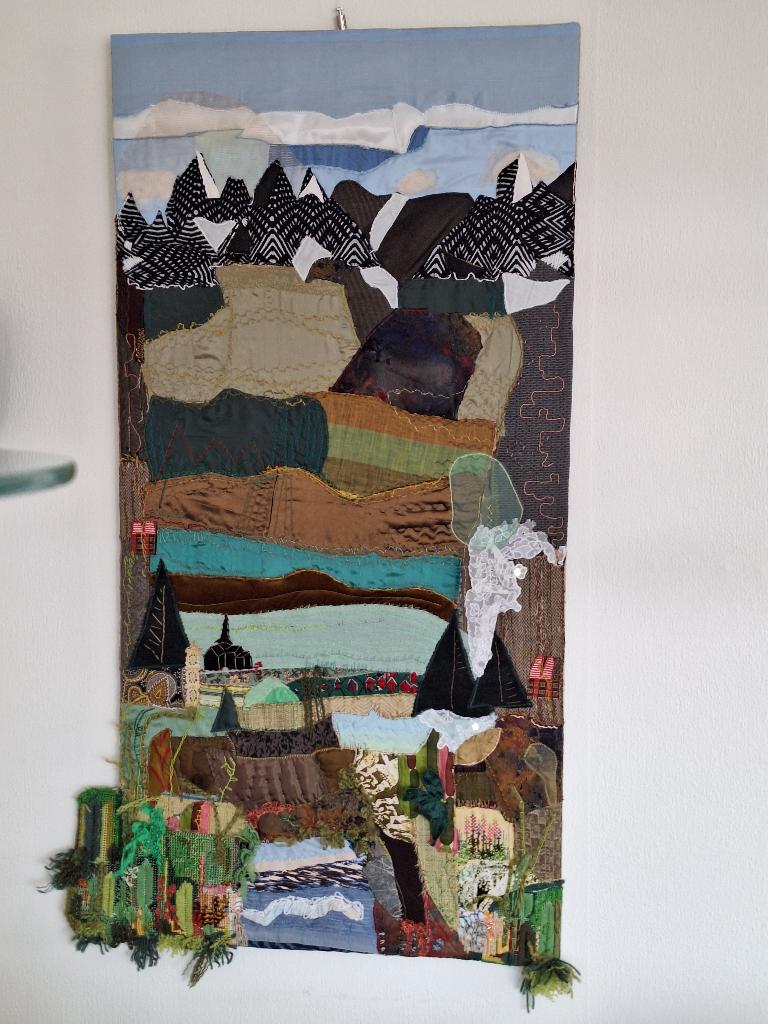 Wandobject Noorwegen, 60x120, Ophalen of Verzenden