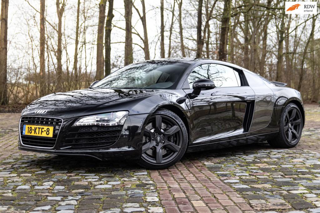 Audi R8 4.2 V8 FSI, Auto's, Automaat, Gebruikt, Zwart, Leder