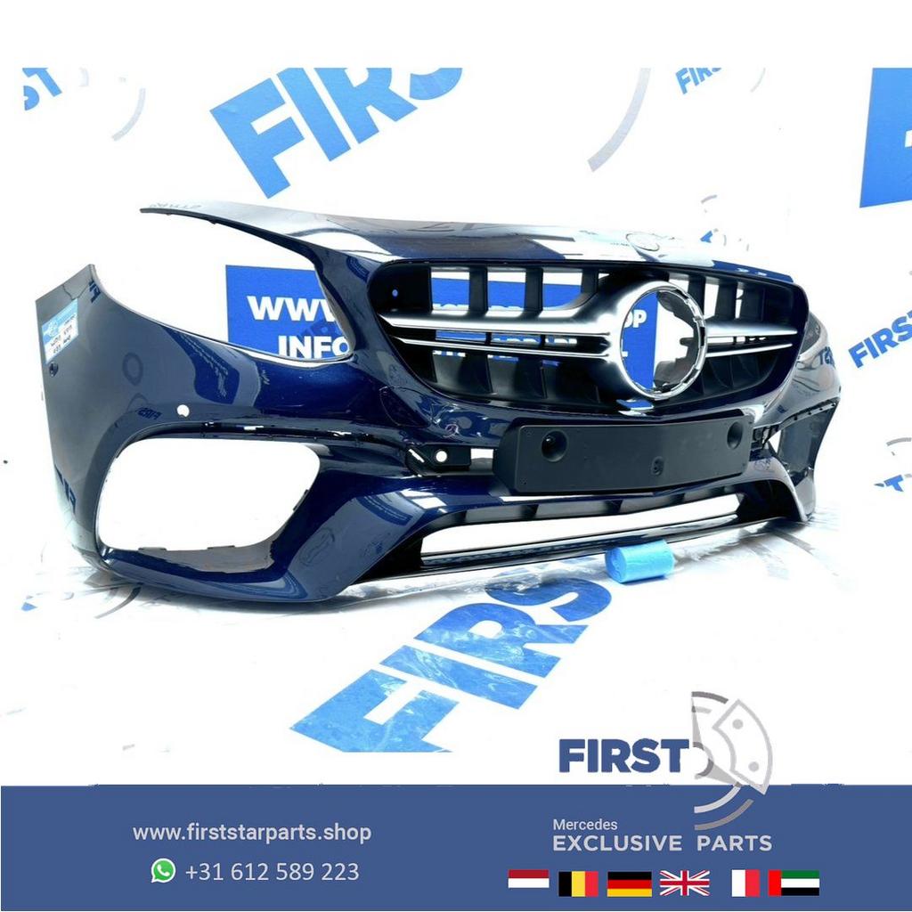 W213 E63 AMG Voorbumper E63s bumper origineel Mercedes E Kla, Gebruikt, -, Voor, Ophalen of Verzenden