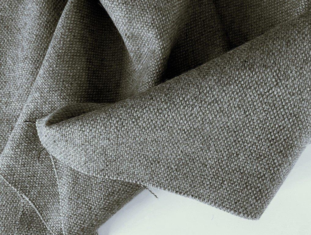 Bute Tweed CF740; grijstinten; max. 9 meter meubelstof, Wol, 120 cm of meer, Ophalen of Verzenden, Grijs