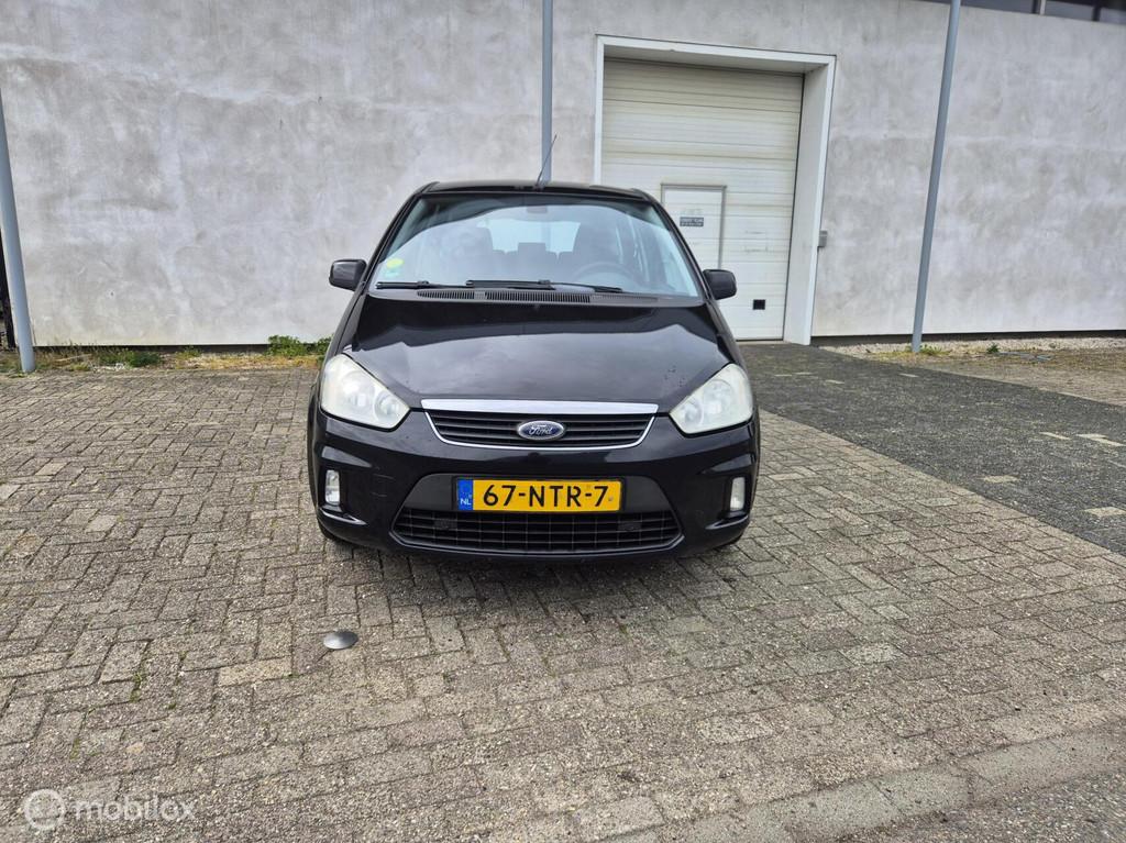 Ford C-Max 1.8-16V Limited, Auto's, Voorwielaandrijving, Gebruikt, Zwart, 4 cilinders
