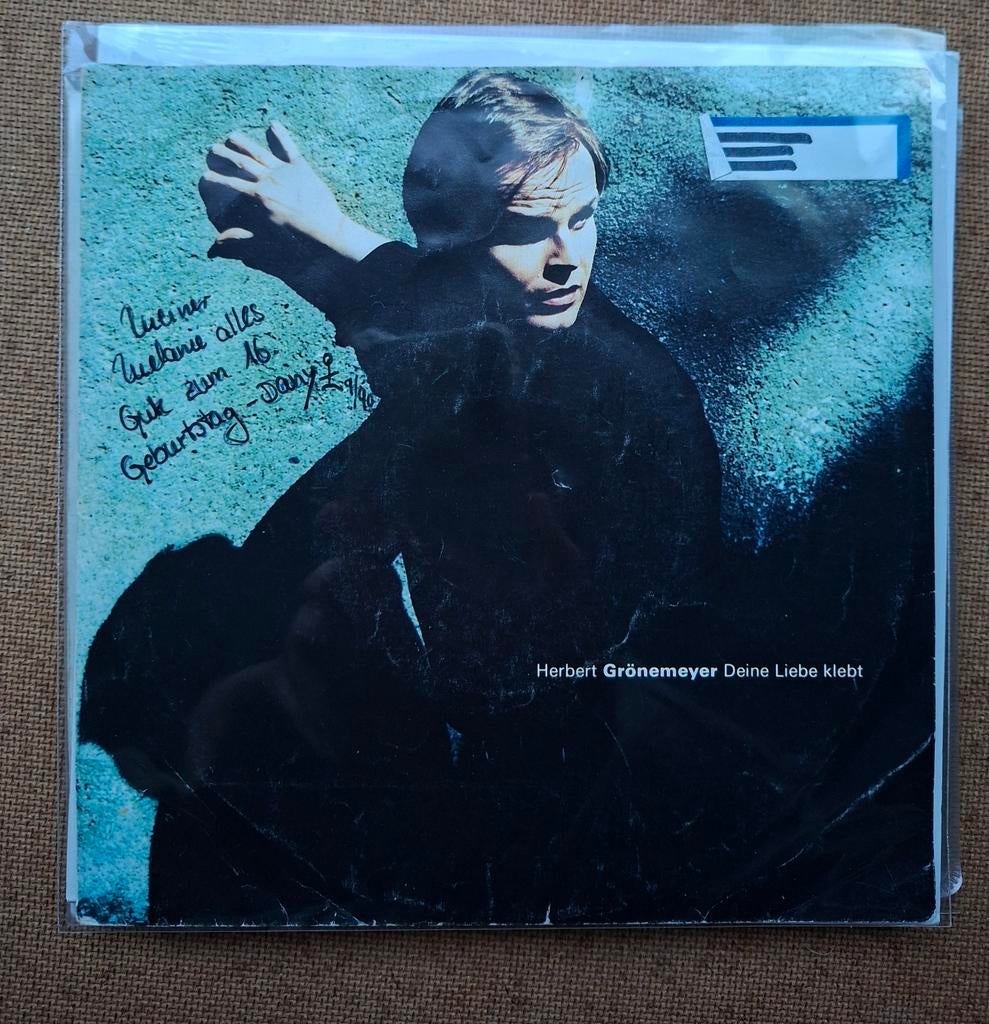 Gronemeyer,  Herbert  - Deine liebe klebt - Single is TOP, Gebruikt, 7 inch, Single, Ophalen of Verzenden