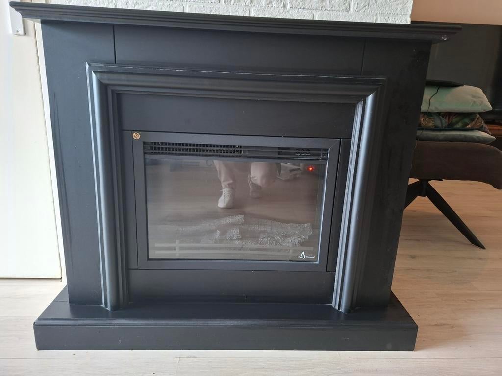 Elektrische openhaard met afstandsbediening, Ophalen, Vrijstaande haard, Elektrische haard