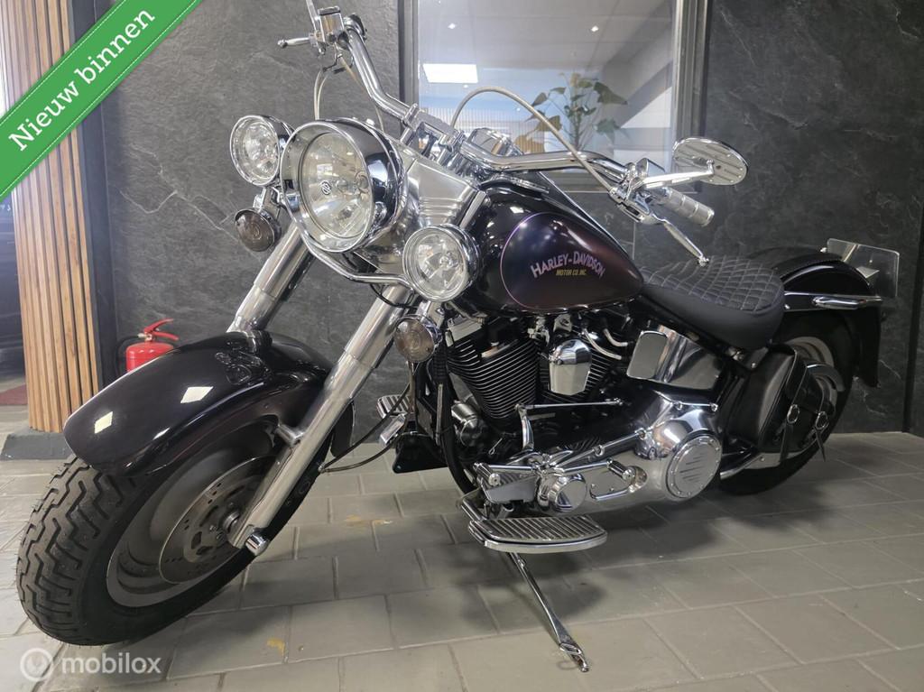 Harley Davidson FLSTF Fatboy Fat Boy 1e Eigenaar NL. Motor, 1340 cc, Chopper, Bedrijf, 12 t/m 35 kW