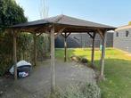 Zeshoekige Pergola/Tuinpaviljoen - 4m diameter, Tuin en Terras, Ophalen, Gebruikt, Tuinpaviljoen