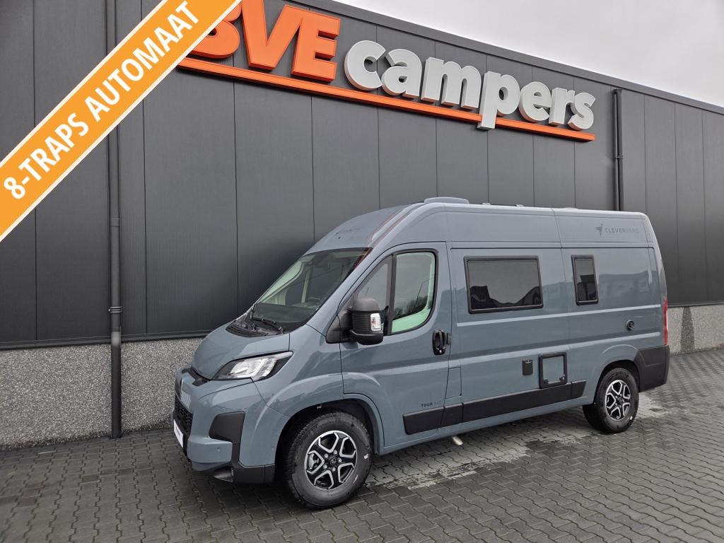 Clever Tour 540, Automaat, Full Package, Caravans en Kamperen, Campers, Buscamper of Camperbus, Ringverwarming, Tot en met 2, Bedrijf