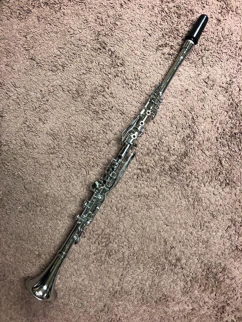 klarinet, Ophalen of Verzenden, Zo goed als nieuw, Metaal, Overige typen
