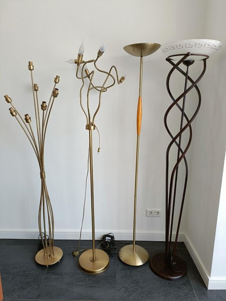 Vloerlampen, Huis en Inrichting, Lampen | Vloerlampen, Ophalen, Gebruikt