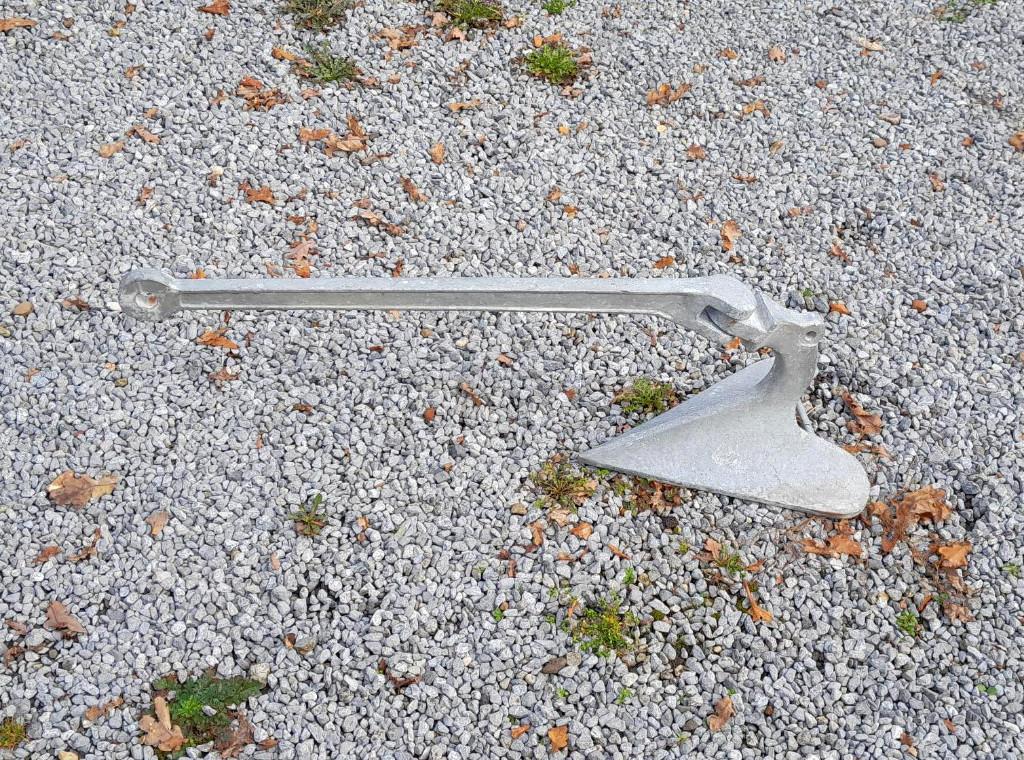 Ploegschaaranker 15kg, Ophalen of Verzenden, Nieuw, Dekbeslag, Zeilboot of Motorboot