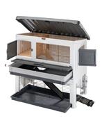 Konijnenhok, Dieren en Toebehoren, Knaagdieren en Konijnen | Hokken en Kooien, Ophalen, Gebruikt, 90 cm of meer, Konijn