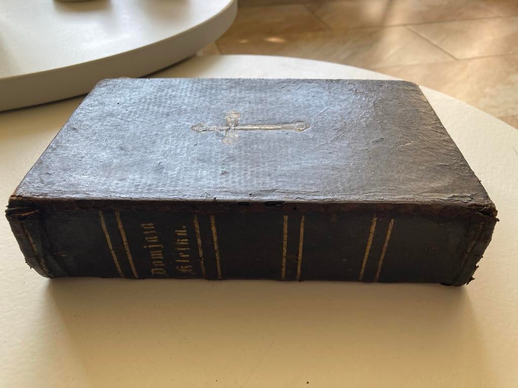 Antiek Sloveens Gebedenboek - Domina Kletka 1870, Antiek en Kunst, Ophalen of Verzenden