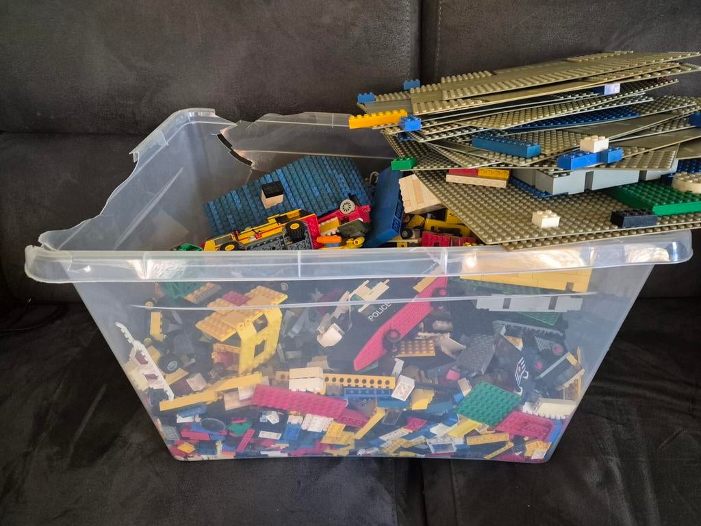 Lego, Ophalen, Gebruikt