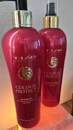 T-LAB Colour Protect Shampoo + Bi-Phase Spray (set), Ophalen of Verzenden, Nieuw, Shampoo of Conditioner