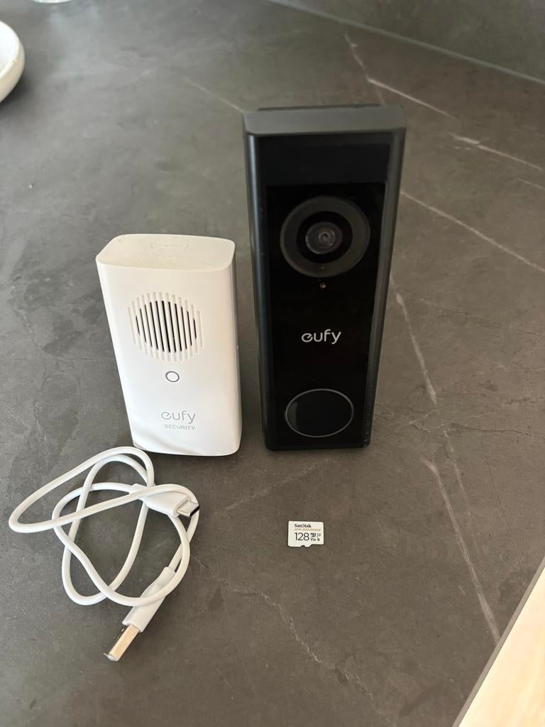 Eufy C30 Videodeurbel, Ophalen of Verzenden, Zo goed als nieuw, Buitencamera