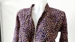 Juffrouw Jansen vestje met panterprint, maat XS, ., Ophalen of Verzenden, Zo goed als nieuw, .