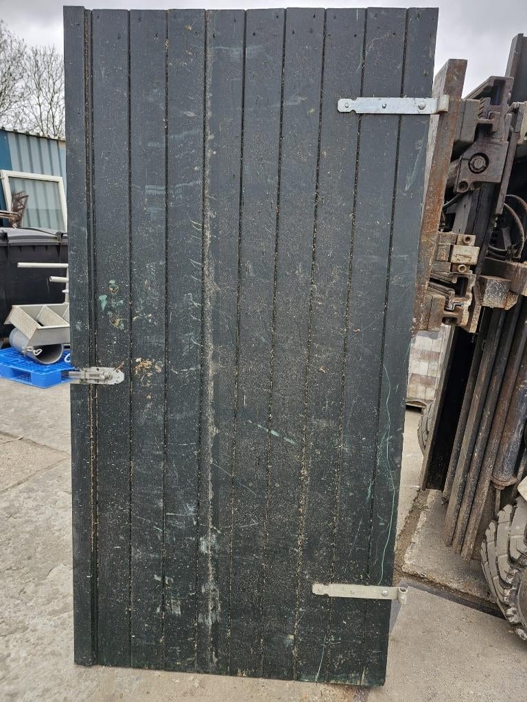 Schuurdeur, Stalling, 2 of 3 paarden of pony's