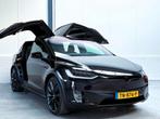 Tesla Model X 100D 7p.|Trekhaak|22 INCH € 32.950,00, Auto's, Model X, Gebruikt, 7 stoelen, Zwart
