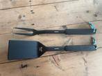 D950 Gusta Spatel en BBQ vork. Fijne lange steel., Ophalen of Verzenden, Gebruikt, Gusta